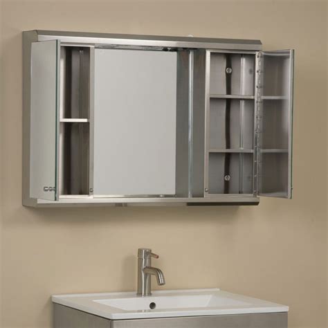 Stainless Steel LED Medicine Cabinet,Bathroom Mirror Cabinet 